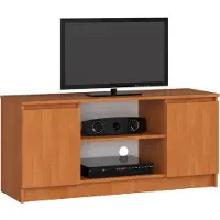 Akord Meuble TV 120 cm Olcha - Élégant et fonctionnel pour le salon