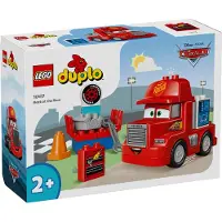 LEGO Disney Pixar Mack at the Race Cars - Cadeaux de Noël Pixar Cars pour les tout-petits, garçons et filles d'âge préscolaire à partir de 2 ans