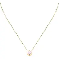 Morellato Collier Collier en argent 925/1000 recyclé et quartz femme - Doré - Unique