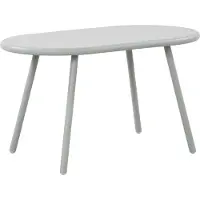 BellaFurn Table de salon moderne - table d'extérieur - pieds en métal inoxydable, résistants aux intempéries - plastique recyclé | Couleur : turquoise