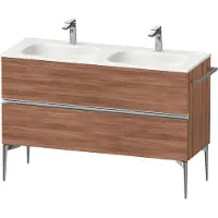 Duravit Sivida Meuble sous-lavabo, 2 tiroirs, poignée profilée chromée, 1280x477x592mm, pour Sivida, SV4654010790000