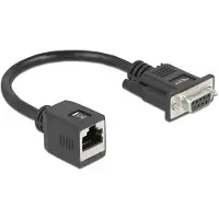 DeLOCK Seriell RS-232/422/485 Adapter DB9 Bu zu RJ45 Bu