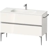 Duravit Sivida Meuble sous-lavabo, 2 tiroirs, poignée profilée chromée, 1210x477x592mm, pour Sivida, SV4653010220000