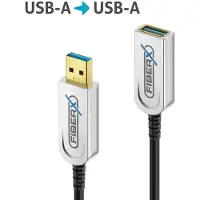 PureLink FiberX Series - Câble d'extension USB 3.1 en fibre optique - 20m (20 m, USB 3.2 Gen 1, 4.50 W)