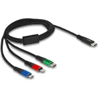 DeLOCK 86596 USB-C Ladekabel 3 in 1