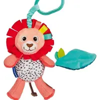 Ravensburger 4850 play+ lion hochet, doudou avec hochet, clip de fixation, aide à la dentition