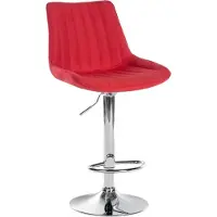 BellaFurn Tabouret de bar - Tabouret haut - Réglable en hauteur et pivotant à 360° pour un confort optimal