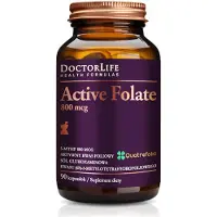 Doctor Life Foligaina Active - Supplément nutritionnel avec Folate Actif 800mcg, 90 gélules