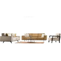 AEA Sofa Set Wohnzimmergarnitur Garnitur Polstergruppe Couch Sofagarnitur 4+3+1