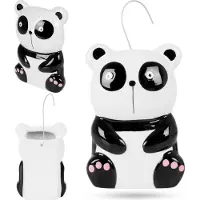 By Lille Vilde Humidificateur d'air Humidificateur de radiateur Vaporisateur d'eau Vaporisateur de chauffage Vaporisateur en céramique pour enfants Panda
