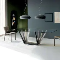 Xl Moebel Gmbh Designer Ess Tisch Klassischer Luxus Metall Tische Wohn Zimmer Glas Frei stehend