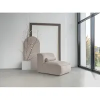 Miuform Flex Felix Canapé d'angle modulable 1 place - 96 x 76 cm - Beige foncé - Canapé Canapé