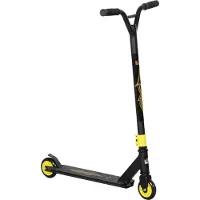 HOMCOM Stunt Scooter, Funscooter, Stuntscooter avec roulements à billes ABEC 9, Kickscooter avec roues en similicuir de 100 mm