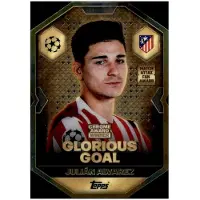 Topps CA4 - Julian Alvarez - Lauréat du prix Chrome - 2025/2026