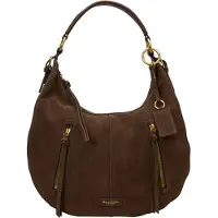 Marc O'Polo Cuir sac à épaule sac à épaule bandoulière Philine Hobo Bag Coffee Brown brun
