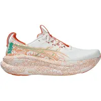 Asics Chaussures Gel Nimbus 28 Tokyo Blanc Orange SS26 Unisexe, Taille 45 - EUR