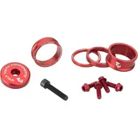 Wolf Tooth Anodized Spacer Kit Headset Rouge