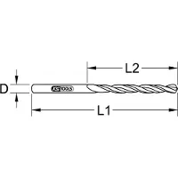 Ks Tools 330.4048 drill bit Twist drill bit 10 pc(s)