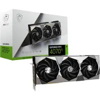 MSI SUPRIM RTX4070 Ti X NVIDIA GeForce RTX 4070 Ti 12 Go GDDR6X