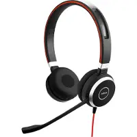 Jabra Evolve 40 UC Casque de bureau Filaire Stéréo USB-C