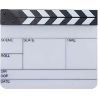 Filmsticks Clapboard d'entrée de gamme moyen 11 pouces tout temps - Version USA