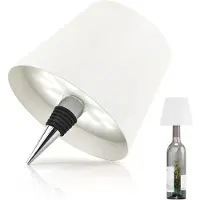 OEM Lampe torche LED - Rechargeable - Écran tactile - Intensité réglable - 3 couleurs - 1200 mAh - Sans fil - Pour le salon et la salle à manger