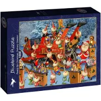 Bluebird Puzzle Ready for Christmas Delivery Season