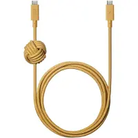Native Union Anchor, 1,8 m, USB C, USB C, lutá