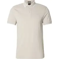 BOSS pour homme. 50507699 Polo beige Passertip (L), Casuel, Coton, Manche courte