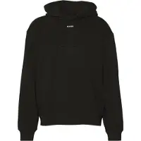 HUGO Sweat-shirt 'Dapo' noir / blanc