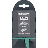 Wolfcraft Lames droites Pro, 61 mm - 4309000