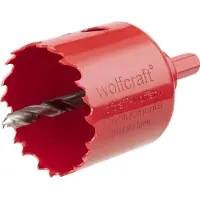 Wolfcraft Scie cloche BiM universelle avec foret centreur, Ø 51 mm