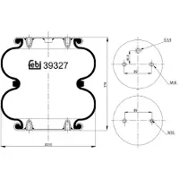 FEBI BILSTEIN Mécanisme, suspension pneumatique