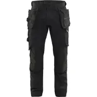 Blakläder 1750 Pantalon De Travail 2-voies Stretch - Noir - Taille 52 (L)