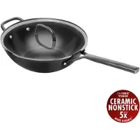 Zwilling Milano 30 Cm Wok Pan Argenté