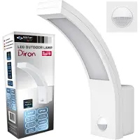 Lyora Lampe d’extérieur blanche Diron avec capteur