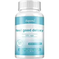 Buporai Feel Good Detoxy (120 gélules) Complément alimentaire, Intestins, Digestion, Nettoyage, Détoxification