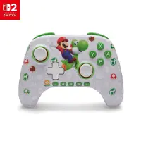 PowerA Mario & Yoshi Nintendo Switch Wireless Controller Blanc