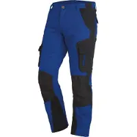 FHB Pantalon de travail FLORIAN taille 56 royal/noir (56)