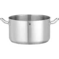Hendi Marmite à viande sans couvercle 9,5 l 280x155 mm Kitchen L, Poêle + casserole, Argent