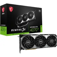 MSI GeForce RTX 4070 Ti VENTUS 3X E 12G OC - Cartes graphiques
