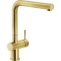 SYSTEMCERAM KeraDomo Armatur, finition or mat, avec bec extractible /