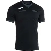 Joma Referee Short Sleeve T-shirt Noir M Homme