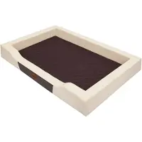 HOBBYDOG Lit pour chien Deluxe XL - 93×62 cm, facile d'entretien & robuste, avec matelas amovible, OEKO-TEX, pour chiens de taille moyenne