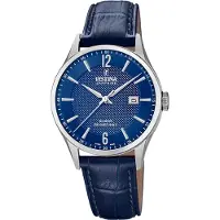 Festina Montre à affichage analogique bleu
