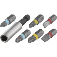 Wolfcraft Ensemble de tournevis ; SL/PH/PZ; 7 unités
