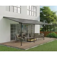 Palram Pergola 22.2m² gris anthracite - - 705603 - capri