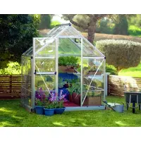 Palram Serre de jardin 2.3m² argent - - 701634 - harmony