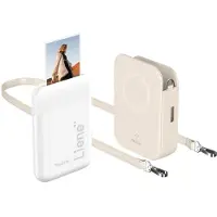 Telesin Mini-imprimante photo , imprimante mobile sans encre, Bluetooth, format 5 x 7,6 cm, 300 dpi