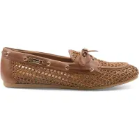 Tamaris Mocassin à Lacets - Cognac-Struct
